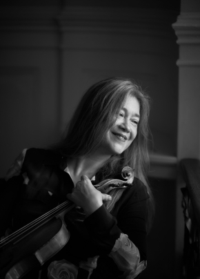 Music Academy for Young Aritsts. Portrait of Lyda Chen Argerich, violist; soloist, chamber musician, and founder of Arch Music Academy.